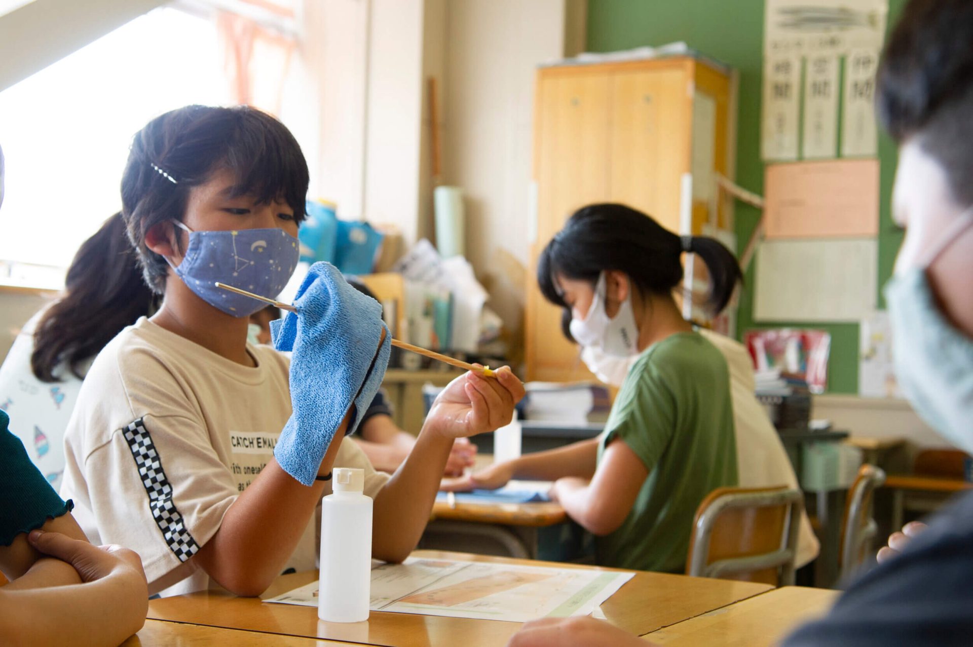 ウッドストロー出張授業の様子